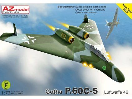 1/72 Gotha P.60C-5 Luftwaffe 1946 - AZ7893 AZ Model