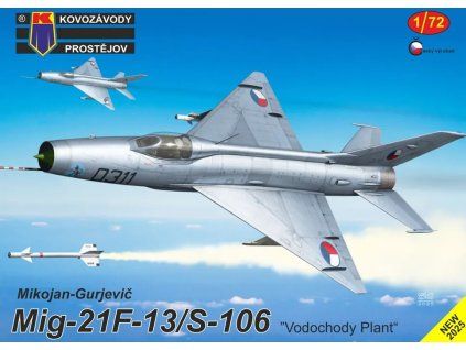 1/72 MiG-21F-13/S-106 "Vodochody Plant" - KPM0502 Kovozávody
