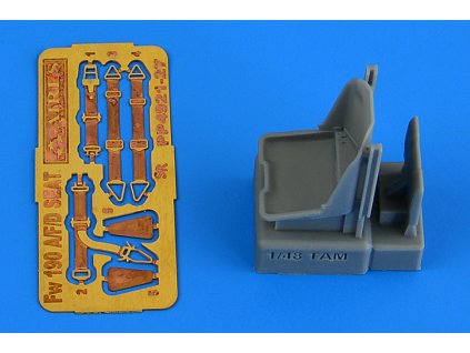 1/48 Fw 190A/F/D seat for TAMIYA kit