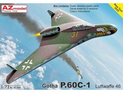 1/72 Gotha P.60C-1 Luftwaffe 46 - AZ7895 AZ Model