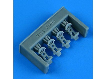 1/48 German Luftwaffe WWII pedals - early v. for x kit