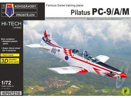1/72 Pilatus PC-9/A/M - KPH7210 Kovozávody