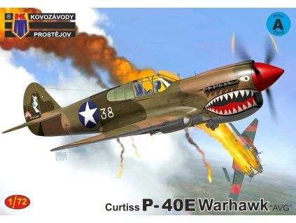 1/72 P-40E Warhawk - KPM0509 Kovozávody
