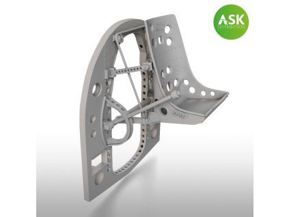 1/48 A6M Bulkhead with Seat in TOP position - ASK 3D Print rec. for Tamiya
