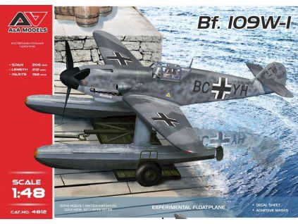 1/48 Bf.109W-1 experim.floatplane (+rolling carriage)