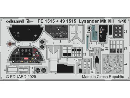 Lysander Mk.I/III 1/48 recommended for AIRFIX