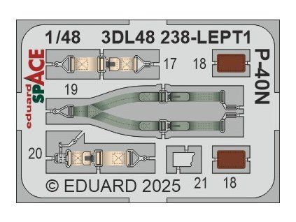 P-40N SPACE 1/48 recommended for EDUARD
