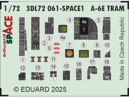 A-6E TRAM SPACE 1/72 recommended for TRUMPETER