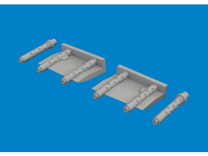 F4F-4 gun barrels PRINT 1/48 recommended for ACADEMY