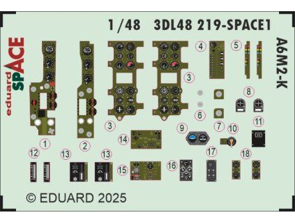 A6M2-K SPACE 1/48 recommended for EDUARD