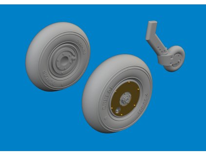 Spitfire Mk.V wheels 1/72 recommended for TAMIYA