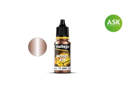 Vallejo Model Air 71068 Copper Color (18 ml)