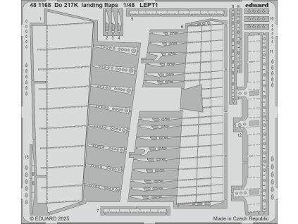 Do 217K landing flaps 1/48 recommended for ICM