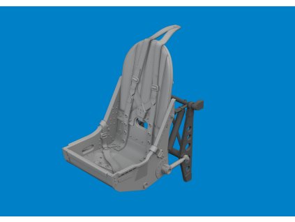 Spitfire Mk.VIII/Mk.IX seat PRINT 1/24 recommended for AIRFIX