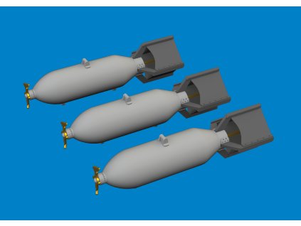 P-40 100lb M30 US bombs PRINT 1/48 recommended for EDUARD
