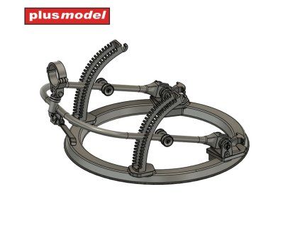 1/35 Turret for machine gun Lewis for RR