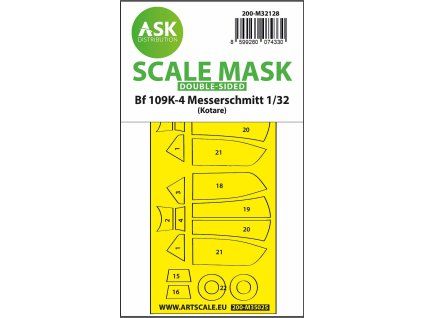 1/32 Bf 109K-4 double-sided express fit mask for Kotare