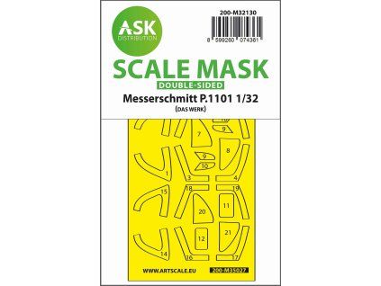1/32 Messerschmitt P.1101 double-sided express fit mask for Kotare