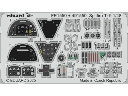 Spitfire Tr.9 1/48 recommended for AIRFIX