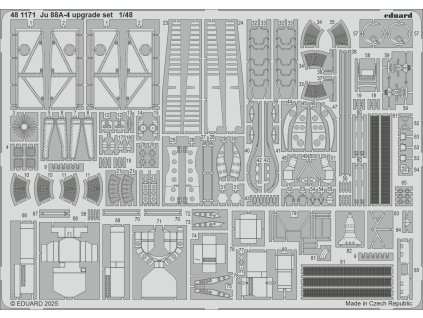 Ju 88A-4 upgrade set 1/48 recommended for EDUARD