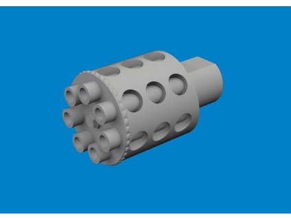 A-10C rotary gun flash suppressor PRINT 1/72 recommended for GREAT WALL HOBBY