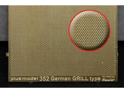 1/35 Engraved plate – German grill
