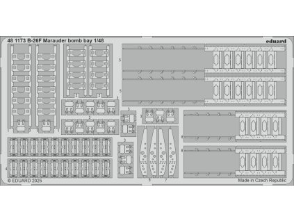 B-26F Marauder bomb bay 1/48 recommended for ICM
