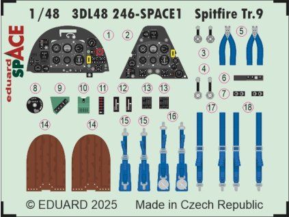 Spitfire Tr.9 SPACE 1/48 recommended for AIRFIX