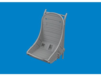 P-40 seat Type 1 PRINT 1/48 recommended for EDUARD