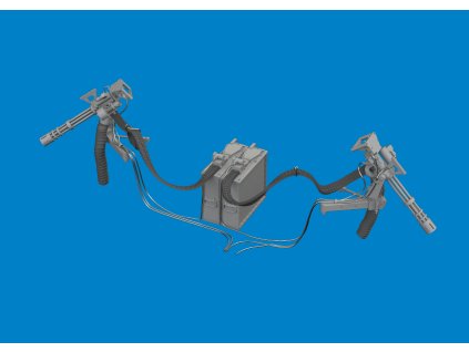 UH-60 miniguns M134 PRINT 1/48 recommended for ICM