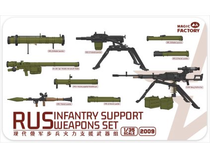 1/35 Modern Russian Infantry Support Weapons Set