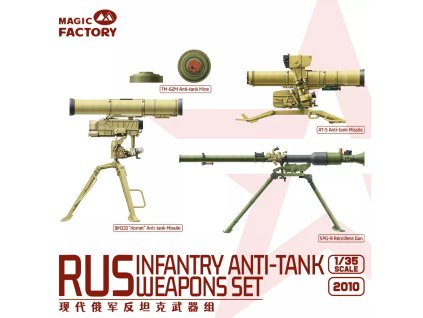 1/35 Modern Russian Infantry Anti-tank Weapons Set