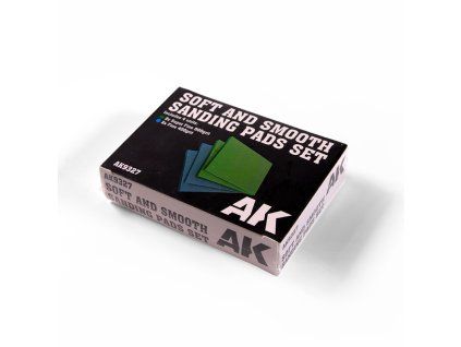 AK Tools Soft and Smooth Sponge Sandpaper SET 4 units