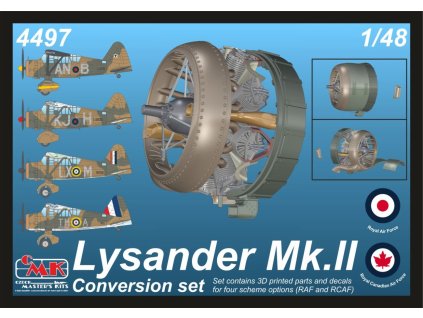 1/48 Lysander Mk.II conversion set for Airfix kit