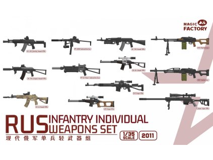 1/35 Russian Individual Weapons Set