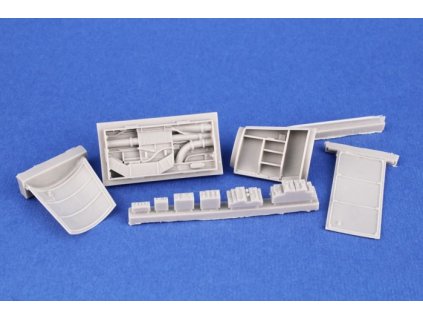 1/72 F-111E Open Electronics Boxes / for Italeri kit