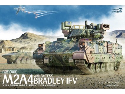 1/35 M2A4 Bradley IFV With CVTESS Plastic Model Kit