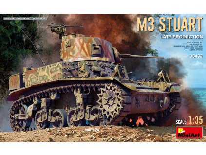 1/35 M3 Stuart Light Tank. Late Prod.