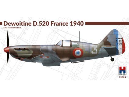 1/72 Dewoitine D.520 France 1940