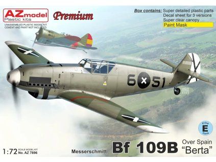 1/72 Bf 109B "Berta" Over Spain