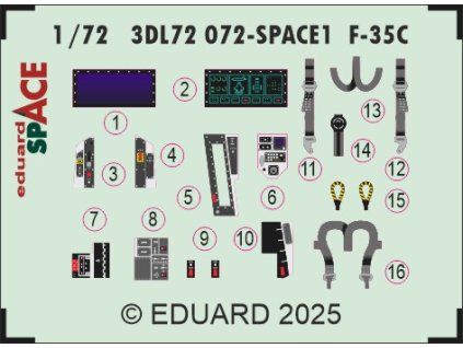 F-35C SPACE 1/72 recommended for TAMIYA