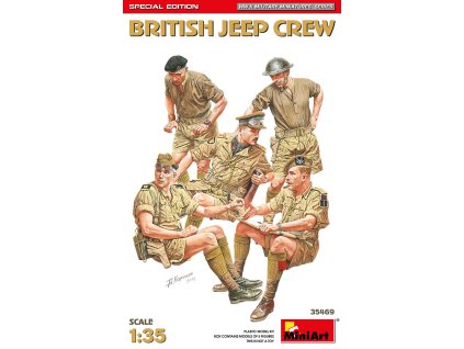 1/35 BRITISH JEEP CREW. SPECIAL EDITION
