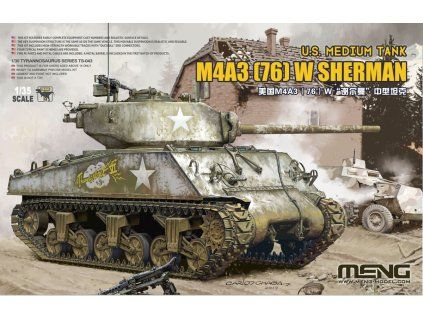 1/35 U.S.Medium Tank M4A3 (76)W