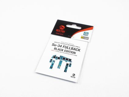 Red Fox Studio 1/48 Su-34 FULLBACK BLACK EDITION (for Kitty Hawk)