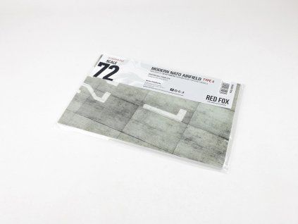 Red Fox Studio 1/72 Modern NATO Airfield Type 4 250x160mm