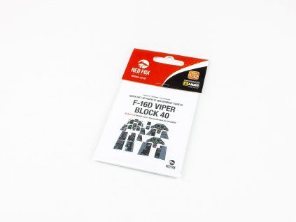 Red Fox Studio 1/32 F-16D Block 40 Viper (for Academy)