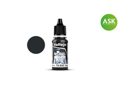 Vallejo Model Color 70950 Black (18 ml)
