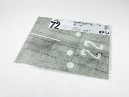 Red Fox Studio 1/72 Modern USSR Airfield Type 2 300x230mm