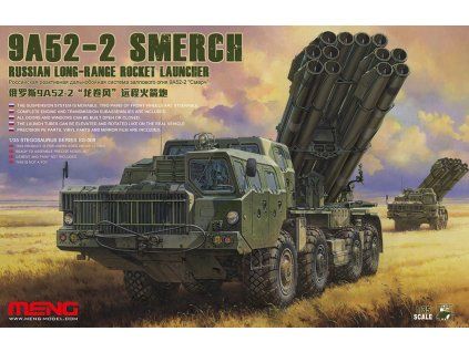1/35 Russian Long-Range Rocket Launcher9A52-2 Smerch