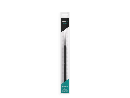 Vallejo Precision Round Synthetic Brush, Triangular Handle No. 2